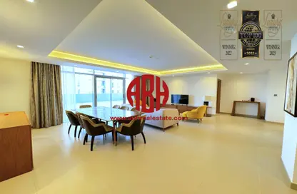 Apartment - 3 Bedrooms - 4 Bathrooms for rent in Marina 9 Residences - Marina District - Lusail