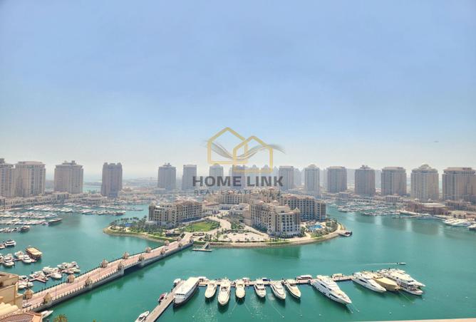 Apartment - 2 Bedrooms - 3 Bathrooms for sale in One Porto Arabia - Porto Arabia - The Pearl Island - Doha