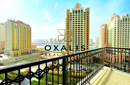 Apartment - 2 Bedrooms - 4 Bathrooms for rent in The Garden - Floresta Gardens - The Pearl Island - Doha