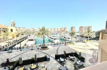 Apartment - 1 Bedroom - 2 Bathrooms for rent in East Porto Drive - Porto Arabia - The Pearl Island - Doha