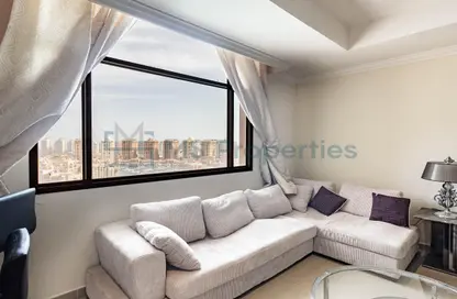 Apartment - 2 Bedrooms - 3 Bathrooms for rent in West Porto Drive - Porto Arabia - The Pearl Island - Doha