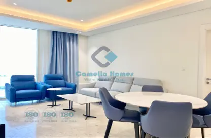 Apartment - 2 Bedrooms - 3 Bathrooms for rent in Lusail Residence - Marina District - Lusail