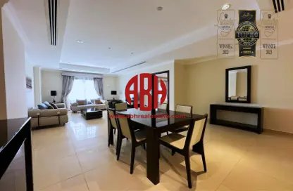 Apartment - 1 Bedroom - 2 Bathrooms for rent in Tower 9 - Porto Arabia - The Pearl Island - Doha