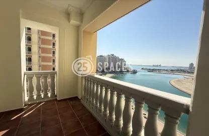 Apartment - 1 Bathroom for rent in Viva West - Viva Bahriyah - The Pearl Island - Doha