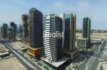 Office Space - Studio - 1 Bathroom for rent in Lusail Residence - Marina District - Lusail