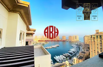 Penthouse - 4 Bedrooms - 6 Bathrooms for rent in Tower 8 - Porto Arabia - The Pearl Island - Doha