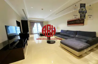 Apartment - 1 Bathroom for rent in Tower 6 - Porto Arabia - The Pearl Island - Doha