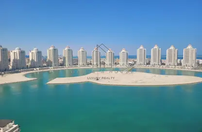 Apartment - 1 Bedroom - 2 Bathrooms for rent in Viva West - Viva Bahriyah - The Pearl Island - Doha