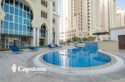 Apartment - 1 Bedroom - 2 Bathrooms for rent in Viva East - Viva Bahriyah - The Pearl Island - Doha