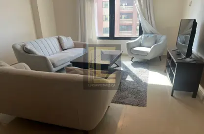 Apartment - 1 Bedroom - 2 Bathrooms for rent in East Porto Drive - Porto Arabia - The Pearl Island - Doha