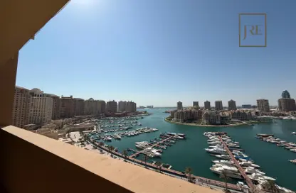 Apartment - 2 Bedrooms - 3 Bathrooms for rent in East Porto Drive - Porto Arabia - The Pearl Island - Doha