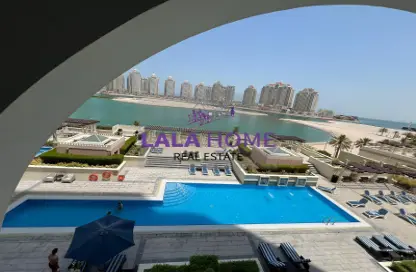 Apartment - 1 Bedroom - 2 Bathrooms for rent in Viva West - Viva Bahriyah - The Pearl Island - Doha