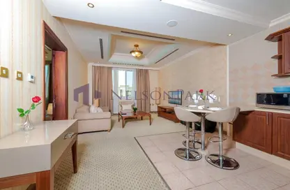 Apartment - 1 Bedroom - 2 Bathrooms for rent in Al Sadd Road - Al Sadd - Doha