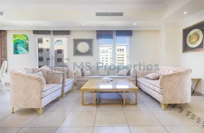 Apartment - 3 Bedrooms - 5 Bathrooms for rent in West Porto Drive - Porto Arabia - The Pearl Island - Doha