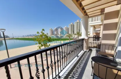 Apartment - 3 Bedrooms - 5 Bathrooms for rent in Viva Bahriyah - The Pearl Island - Doha