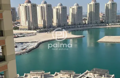 Apartment - 1 Bathroom for rent in Al Mutahidah Tower - Viva Bahriyah - The Pearl Island - Doha