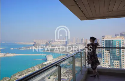 Apartment - 2 Bedrooms - 3 Bathrooms for rent in Marina Tower 21 - Marina District - Lusail