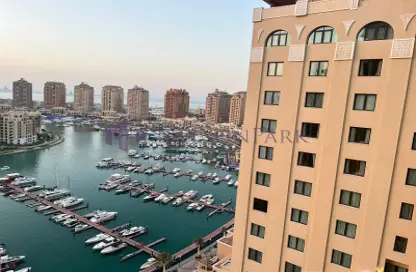 Apartment - 1 Bedroom - 2 Bathrooms for sale in East Porto Drive - Porto Arabia - The Pearl Island - Doha