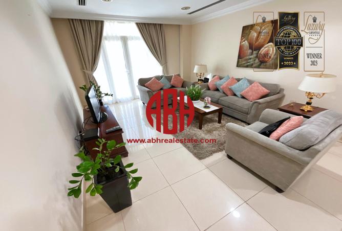 Apartment - 2 Bedrooms - 3 Bathrooms for rent in Lavender Residence - Fereej Bin Mahmoud South - Fereej Bin Mahmoud - Doha