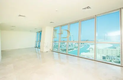 Empty Room image for: Apartment - 3 Bedrooms - 4 Bathrooms for sale in Zig Zag Tower A - Zig Zag Towers - West Bay - Doha, Image 1
