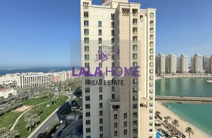 Apartment - 1 Bedroom - 2 Bathrooms for rent in Viva West - Viva Bahriyah - The Pearl Island - Doha