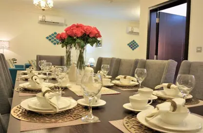 Living / Dining Room image for: Villa - 5 Bedrooms - 7 Bathrooms for rent in Al Waab Street - Al Waab - Doha, Image 1