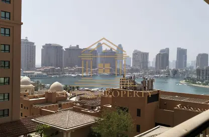 Apartment - 1 Bedroom - 2 Bathrooms for rent in West Porto Drive - Porto Arabia - The Pearl Island - Doha