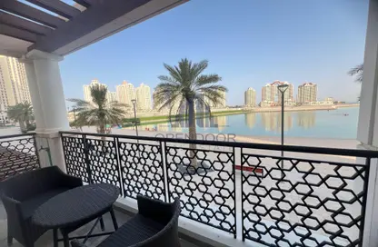 Apartment - 1 Bedroom - 1 Bathroom for rent in Viva West - Viva Bahriyah - The Pearl Island - Doha