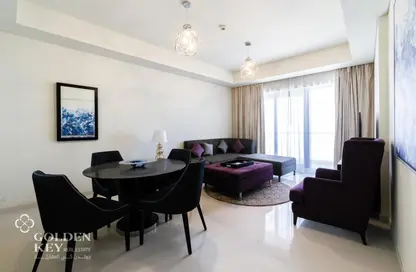 Apartment - 2 Bedrooms - 3 Bathrooms for rent in Burj DAMAC Marina - Marina District - Lusail