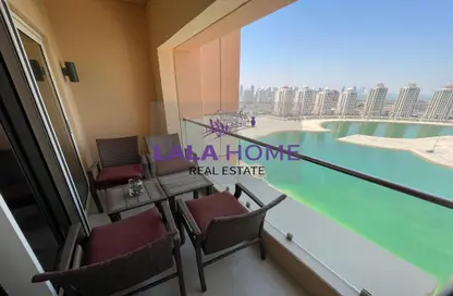 Apartment - 1 Bedroom - 2 Bathrooms for sale in Al Mutahidah Tower - Viva Bahriyah - The Pearl Island - Doha