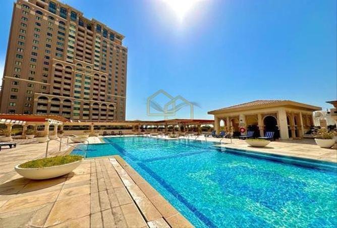 Apartment - 2 Bedrooms - 3 Bathrooms for rent in One Porto Arabia - Porto Arabia - The Pearl Island - Doha