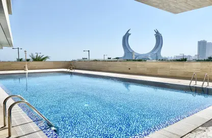 Apartment - 2 Bedrooms - 3 Bathrooms for rent in Jawharat Lusail - Marina District - Lusail