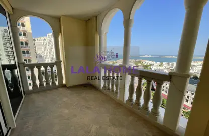 Apartment - 1 Bedroom - 2 Bathrooms for rent in Viva Central - Viva Bahriyah - The Pearl Island - Doha