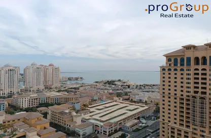 Apartment - 2 Bedrooms - 2 Bathrooms for rent in East Porto Drive - Porto Arabia - The Pearl Island - Doha