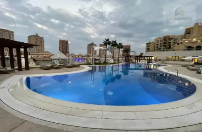 Apartment - 3 Bedrooms - 4 Bathrooms for rent in Marsa Arabia - The Pearl Island - Doha