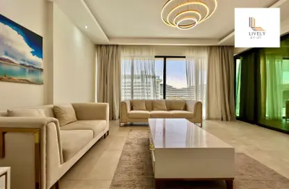 Apartment - 1 Bedroom - 1 Bathroom for rent in Marina Residences 195 - Marina District - Lusail