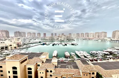 Apartment - 2 Bedrooms - 3 Bathrooms for rent in One Porto Arabia - Porto Arabia - The Pearl Island - Doha