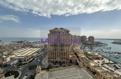 Apartment - 1 Bedroom - 2 Bathrooms for rent in East Porto Drive - Porto Arabia - The Pearl Island - Doha