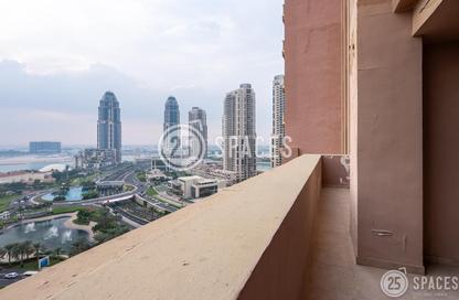 Apartment - 2 Bedrooms - 3 Bathrooms for rent in West Porto Drive - Porto Arabia - The Pearl Island - Doha