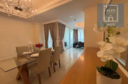 Apartment - 2 Bedrooms - 3 Bathrooms for rent in Viva West - Viva Bahriyah - The Pearl Island - Doha