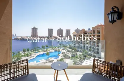 شقة - 3 غرف نوم - 4 حمامات للايجار في The St. Regis Marsa Arabia Island - Marsa Arabia - جزيرة اللؤلؤة - الدوحة