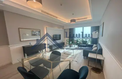 Apartment - 1 Bedroom - 2 Bathrooms for rent in Bin Al Sheikh Towers - Al Mirqab Al Jadeed - Doha