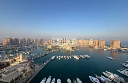 Apartment - 2 Bedrooms - 3 Bathrooms for sale in East Porto Drive - Porto Arabia - The Pearl Island - Doha