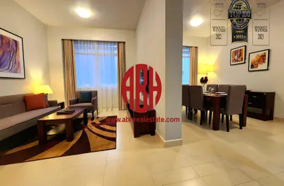 Apartment - 2 Bedrooms - 3 Bathrooms for rent in Regency Tower - The Gate Towers - West Bay - Doha