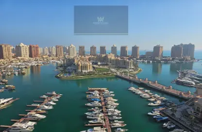 Apartment - 3 Bedrooms - 5 Bathrooms for rent in East Porto Drive - Porto Arabia - The Pearl Island - Doha