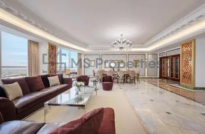 Apartment - 4 Bedrooms - 5 Bathrooms for rent in Dusit Hotel  and  Suites Doha - Diplomatic Street - West Bay - Doha