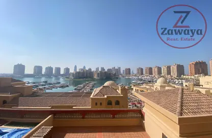 Apartment - 2 Bedrooms - 3 Bathrooms for sale in West Porto Drive - Porto Arabia - The Pearl Island - Doha