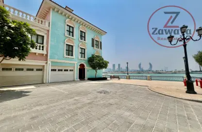 Villa - 3 Bedrooms - 6 Bathrooms for rent in Chateau - Qanat Quartier - The Pearl Island - Doha