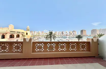 Townhouse - 1 Bedroom - 2 Bathrooms for rent in Porto Arabia - The Pearl Island - Doha