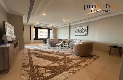 Apartment - 1 Bedroom - 2 Bathrooms for rent in East Porto Drive - Porto Arabia - The Pearl Island - Doha